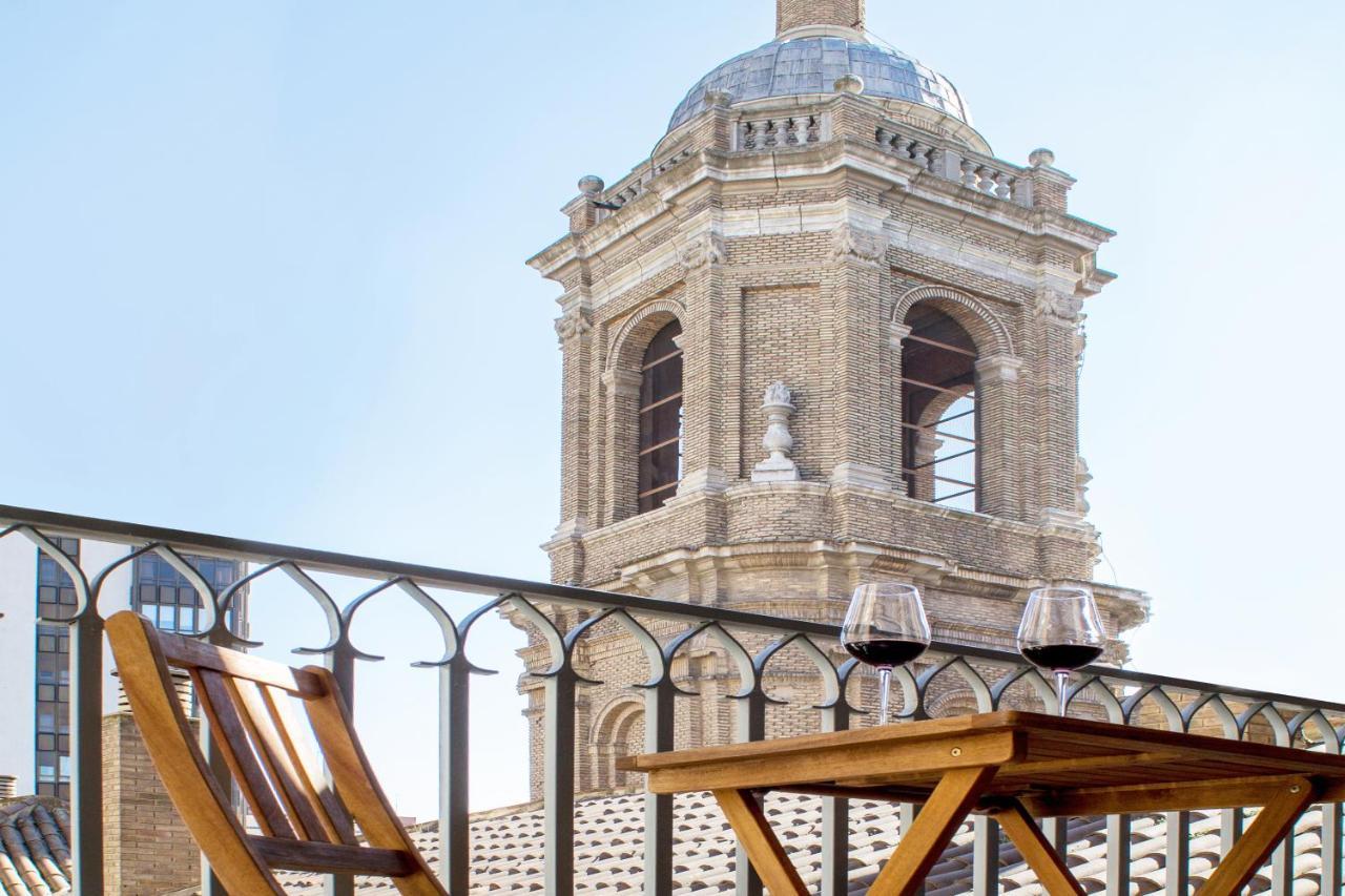 Apartamento Con Vistas En Centro Historico Saragosse Extérieur photo